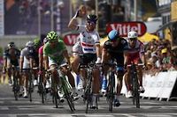 Tour de France - &Eacute;tape 5 : Cavendish, l'insaisissable de la photo finish