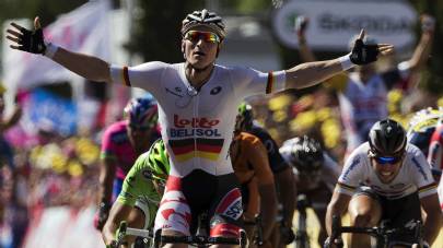 Tour de France - &Eacute;tape 6 : Andr&eacute; Greipel victorieux, Daryl Impey heureux