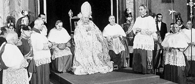 Le pape Jean XXIII en 1958.