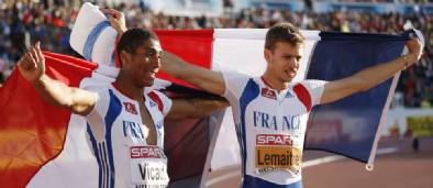 100 m : Vicaut remporte son duel face &agrave; Lemaitre