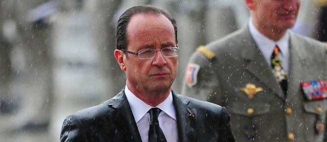 Francois Hollande, au lendemain de son investiture.