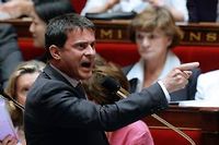 Manuel Valls, le punching-ball