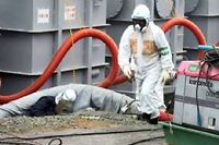 Fukushima : probl&egrave;me &quot;urgent&quot; avec l'eau contamin&eacute;e