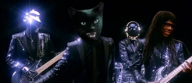 Une parodie du clip "Get lucky" de Daft Punk, avec Pharrell Williams et Nile Rodgers, par The Black Cat.