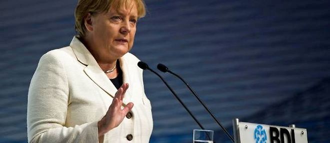 Angela Merkel est en campagne pour sa reconduction a la chancellerie. Les elections legislatives doivent avoir lieu le 22 septembre.