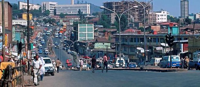 Addis-Abeba,capitale de l'Ethiopie.