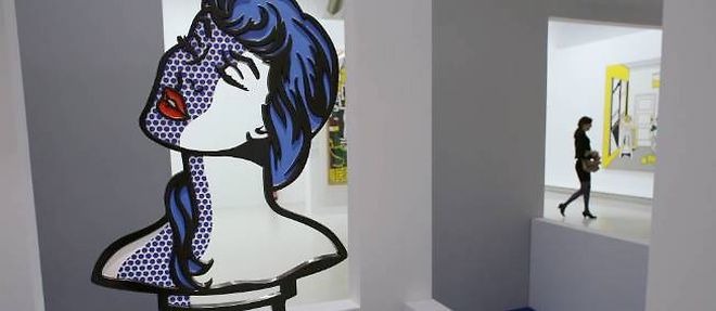 Exposition Lichtenstein au Centre Pompidou.