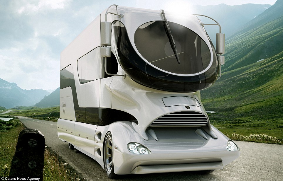 L'industrie c'est fou] Ce camping-car de luxe inclut une Bugatti