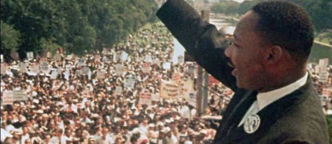 Martin Luther King, le 28 aout 1963 a Washington.