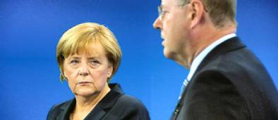 Merkel-Steinbr&uuml;ck : un d&eacute;bat un rien soporifique