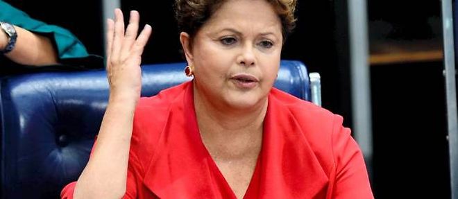 La presidente Dilma Rousseff, le 27 aout 2013.