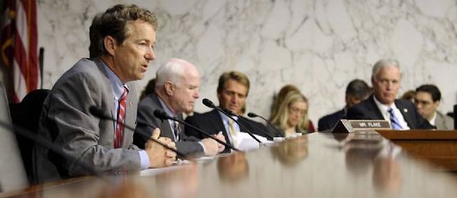 La commission des Affaires etrangeres du Senat americain, le 4 septembre 2013.