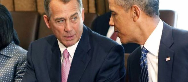 John Boehner et Barack Obama.