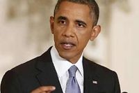 Barack Obama s'est exprime lundi soir sur le dossier syrien. (C)Charles Dharapak