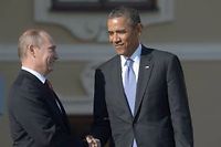 Barack Obama et Vladimir Poutine, au sommet du G20 de Saint-Petersbourg.