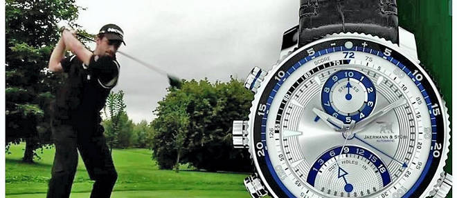 Des montres pour golfeurs fabriquees a partir des clubs de Nick Faldo