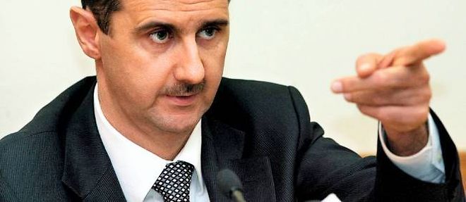 Le president syrien Bachar el-Assad.