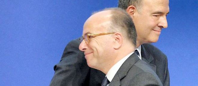 Pierre Moscovici et Bernard Cazeneuve ont passe leur journee a defendre leur budget pour 2014.