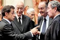 Nicolas Sarkozy et Jacques Chirac ont décliné. Valéry Giscard d'Estaing n'a pas encore fait connaître sa réponse. ©Charles Platiau