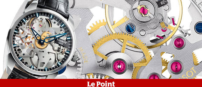 Tissot pr sente une complication squelette Montres