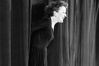 Edith Piaf sur scène, en novembre 1959. ©Sipa