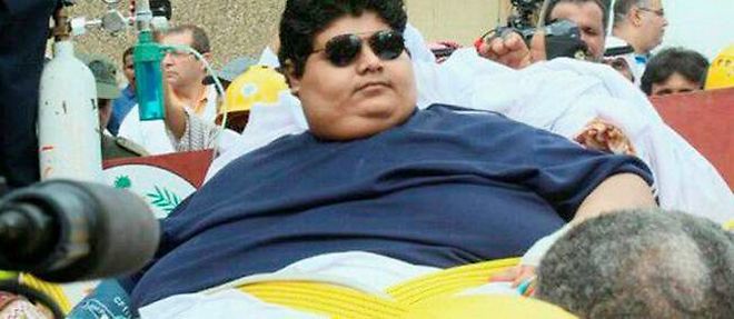 Un homme souffrant d'obesite extreme s'apprete a etre opere a Riyad. Photo d'illustration.