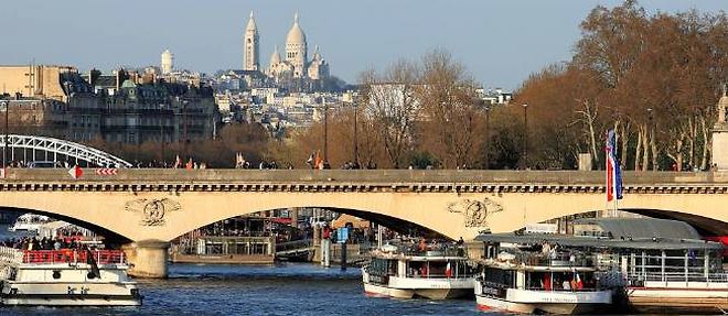 Le Pont d'Iena a Paris.