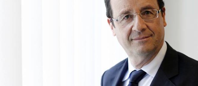 Francois Hollande, president de la Republique