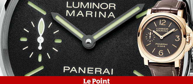 Une Luminor Marina dot e de 8 jours de r serve de marche Montres