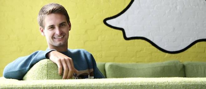 Le patron et cocreateur de Snapchat, Evan Spiegel.