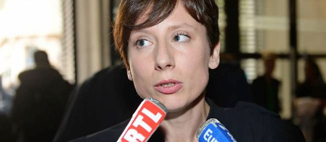 Cecile Derycke, avocate du groupe allemand TUV, charge de la certification des protheses PIP, a la sortie du tribunal de commerce de Toulon, le 14 novembre.