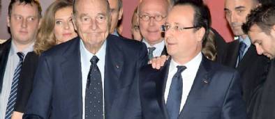 VID&Eacute;O. Jacques Chirac, le vieil homme et la standing ovation