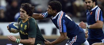 Rugby : face &agrave; l'Afrique du Sud, les Bleus perdent le nord
