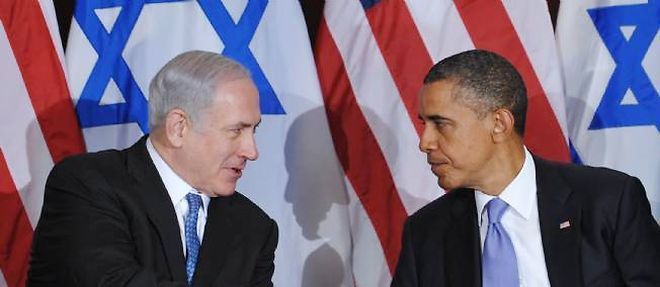 Le Premier ministre israelien et le president americain, le 5 mars 2013.