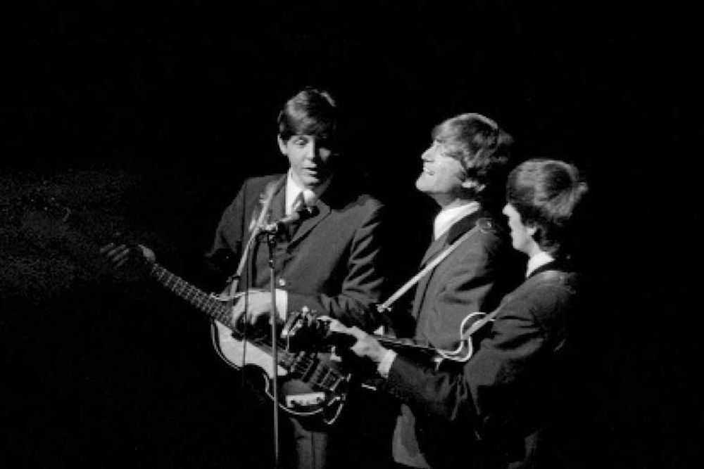 Paul, John et George à l'Olympia