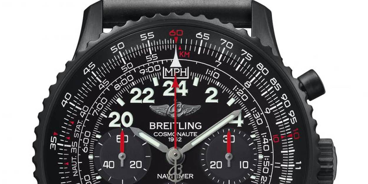 breitling navitimer cosmonaute blacksteel