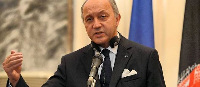 Laurent Fabius, ministre des Affaires etrangeres.
