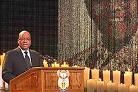 "Nous ne pouvons pas te decevoir", a declare le president sud-africain Jacob Zuma dans son eloge funebre au heros de la Nation, Nelson Mandela.