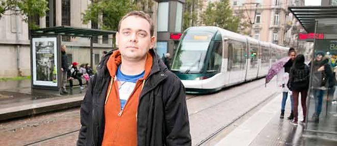 Pierre Ozenne, du collectif "Pour le tram de fer a Koenigshoffen".