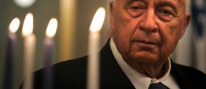 Ariel Sharon, le 27 decembre 2005.