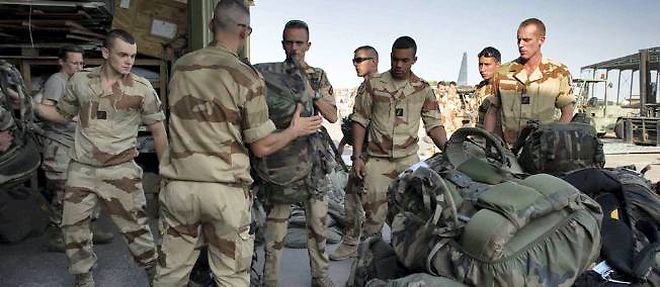 Des soldats francais au Mali.