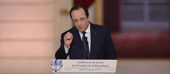 Francois Hollande donnait mardi 14 janvier sa troisieme conference de presse depuis son election.