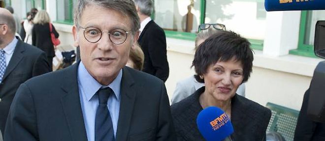 Les ministres Vincent Peillon et Dominique Bertinotti.