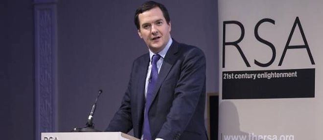 Le ministre britannique des Finances, George Osborne.