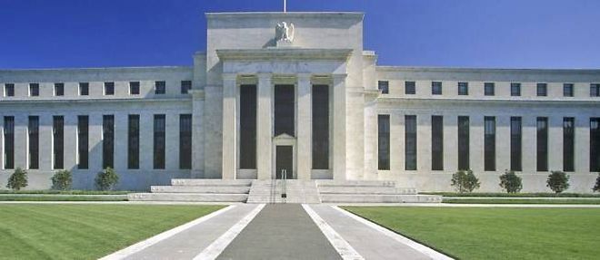 Le siege de la Fed, la banque centrale americaine, a Washington (illustration).