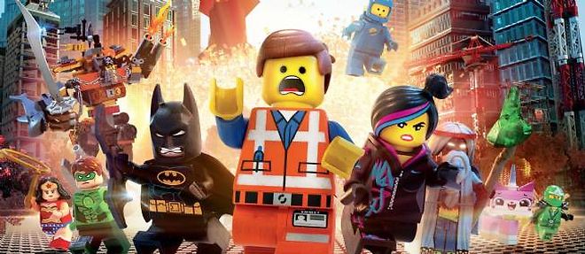 Les heros du film "La grande aventure Lego".