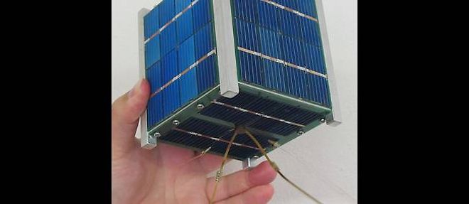 Un des cubes-satellites de l'Outernet.