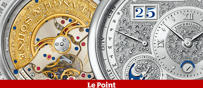 A. Lange S hne met en vitrine une montre ultra compliqu e Montres