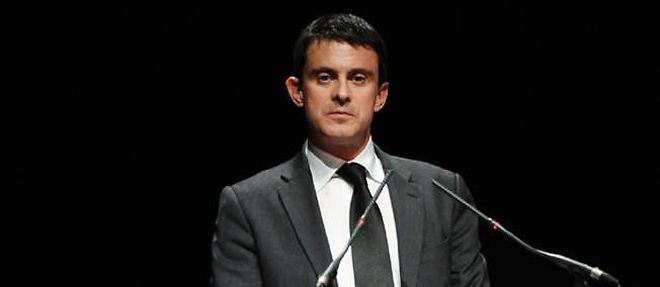 Manuel Valls a donne un discours a l'occasion du diner du Crif a Toulouse.