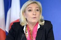 Municipales 2014 : Marine Le Pen tacle les maires PS, &quot;r&eacute;pliques&quot; de Hollande